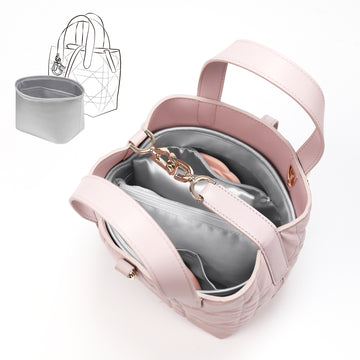 Silky Purse Insert Organizer 3 Set for Toujours Vertical Bags, Silk Touch Bag Organizer, Luxury Handbag Shaper,Lightweight and Soft Touch