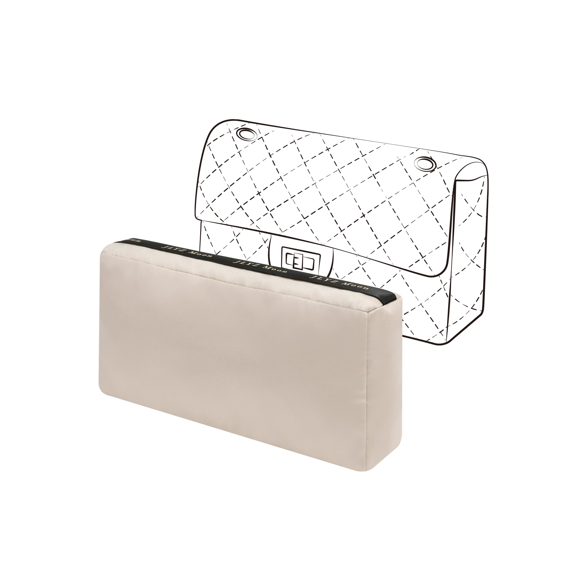 Shaper for Chanel 2.55/ Leboy/ Gabrielle Backpack/ Diana Bag, Velvet Bag Pillow Shapers for Luxury Tote & Purse