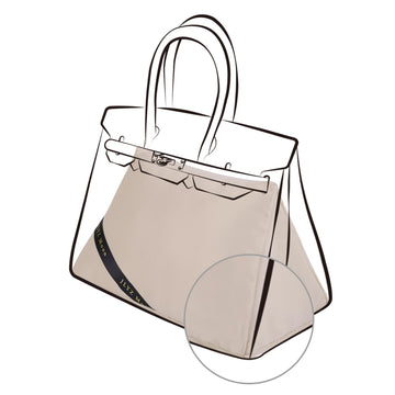 Purse Pillow Insert for Hermes Birkin Bags, Velvet Bag Shaper, Superior Resilience, Exclusively for Birkin Bag