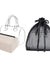 Purse Pillow 2 Set for Speedy Bags, Memory Foam Bag Shaper and Dust Bag Set, Superior Resilience