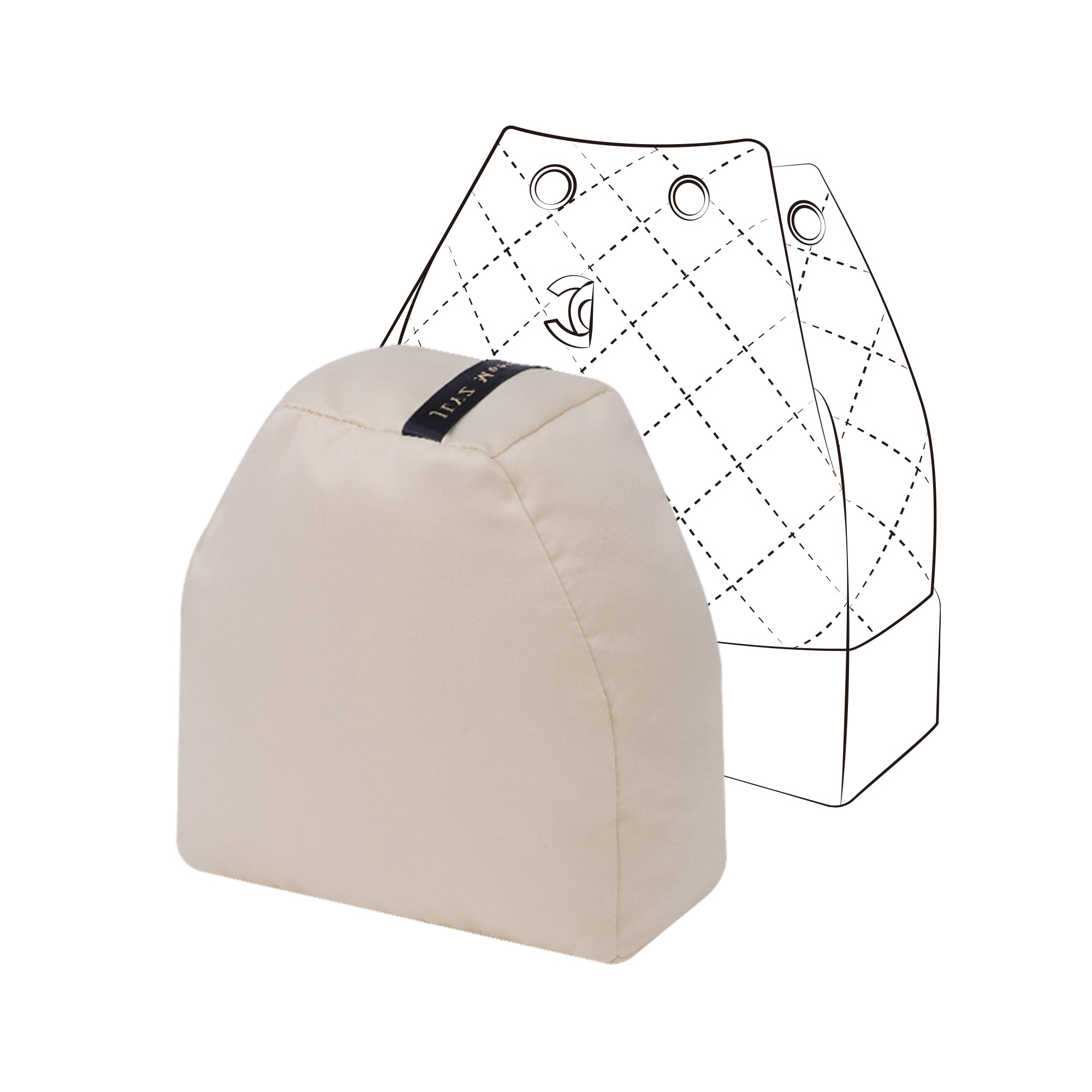 Shaper for Chanel 2.55/ Leboy/ Gabrielle Backpack/ Diana Bag, Velvet Bag Pillow Shapers for Luxury Tote & Purse