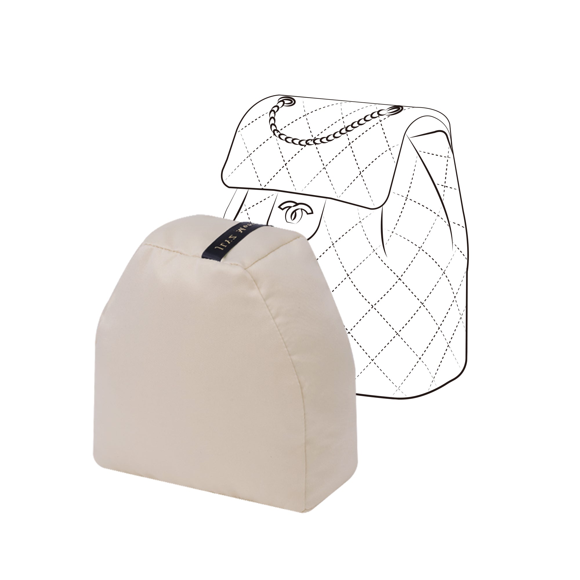 Shaper for Chanel Duma/ Salzburg Bag, Velvet Bag Pillow Shapers for Luxury Tote & Purse