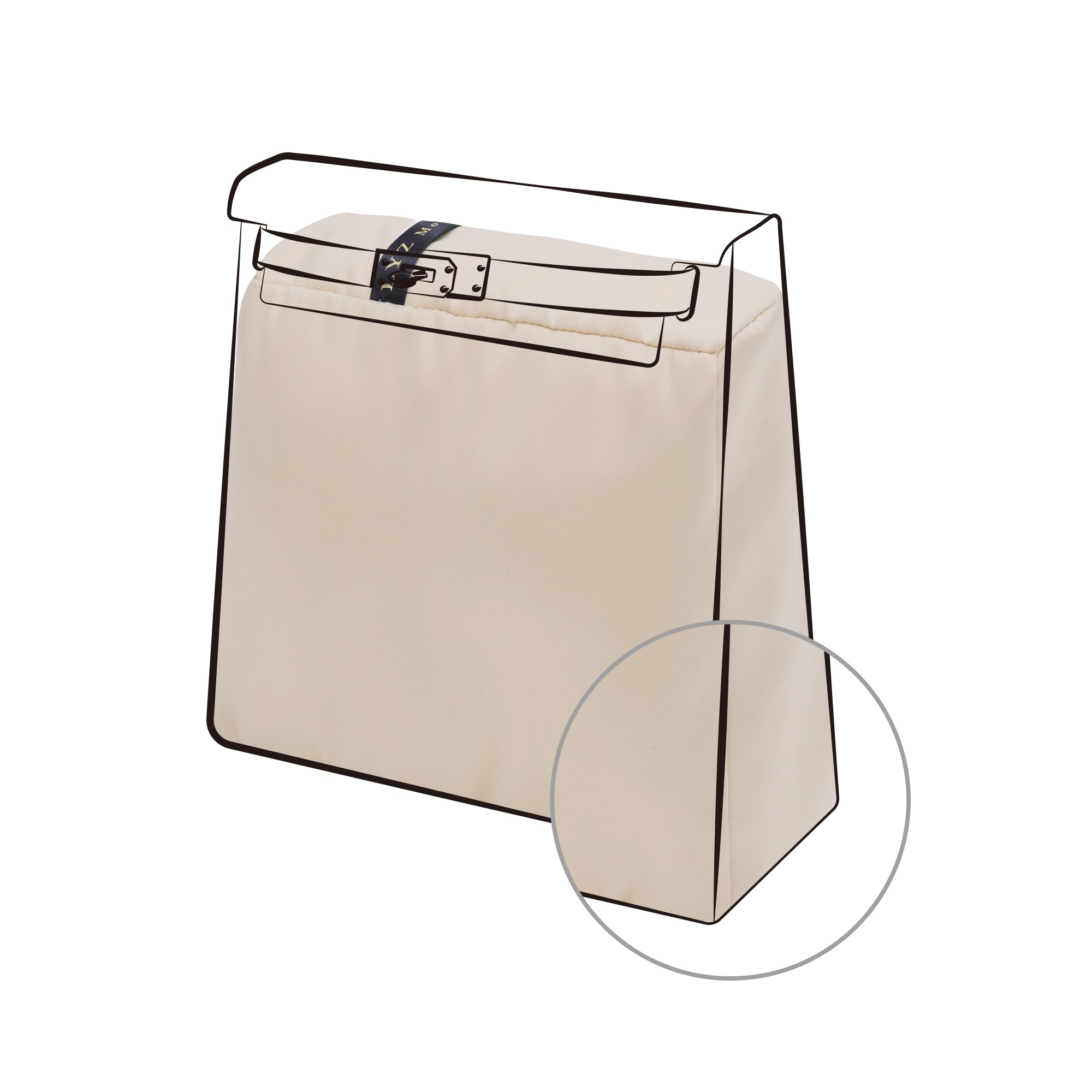 Purse Pillow Insert for Hermes Kelly Bags, Velvet Bag Shaper, Superior Resilience, Exclusively for So Kelly/ Kelly Ado/ Kelly Messenger/ Kelly Elan/ Shoulder Kelly/ Kelly Doll