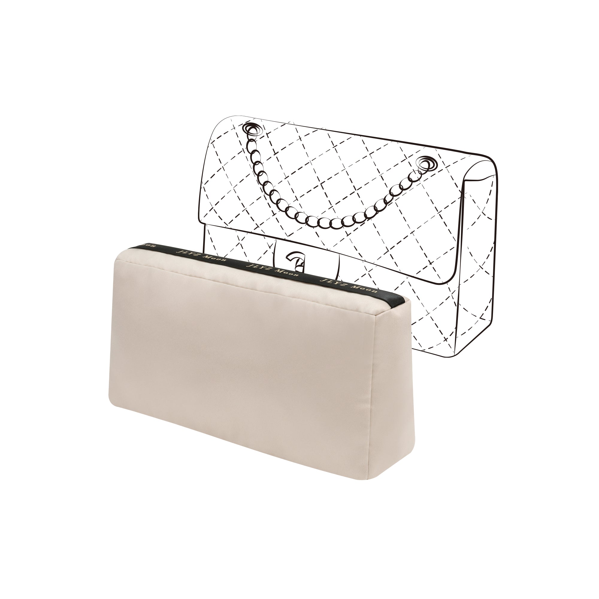 Shaper for CF Bag, Velvet Bag Pillow Shapers for Luxury Tote & Purse