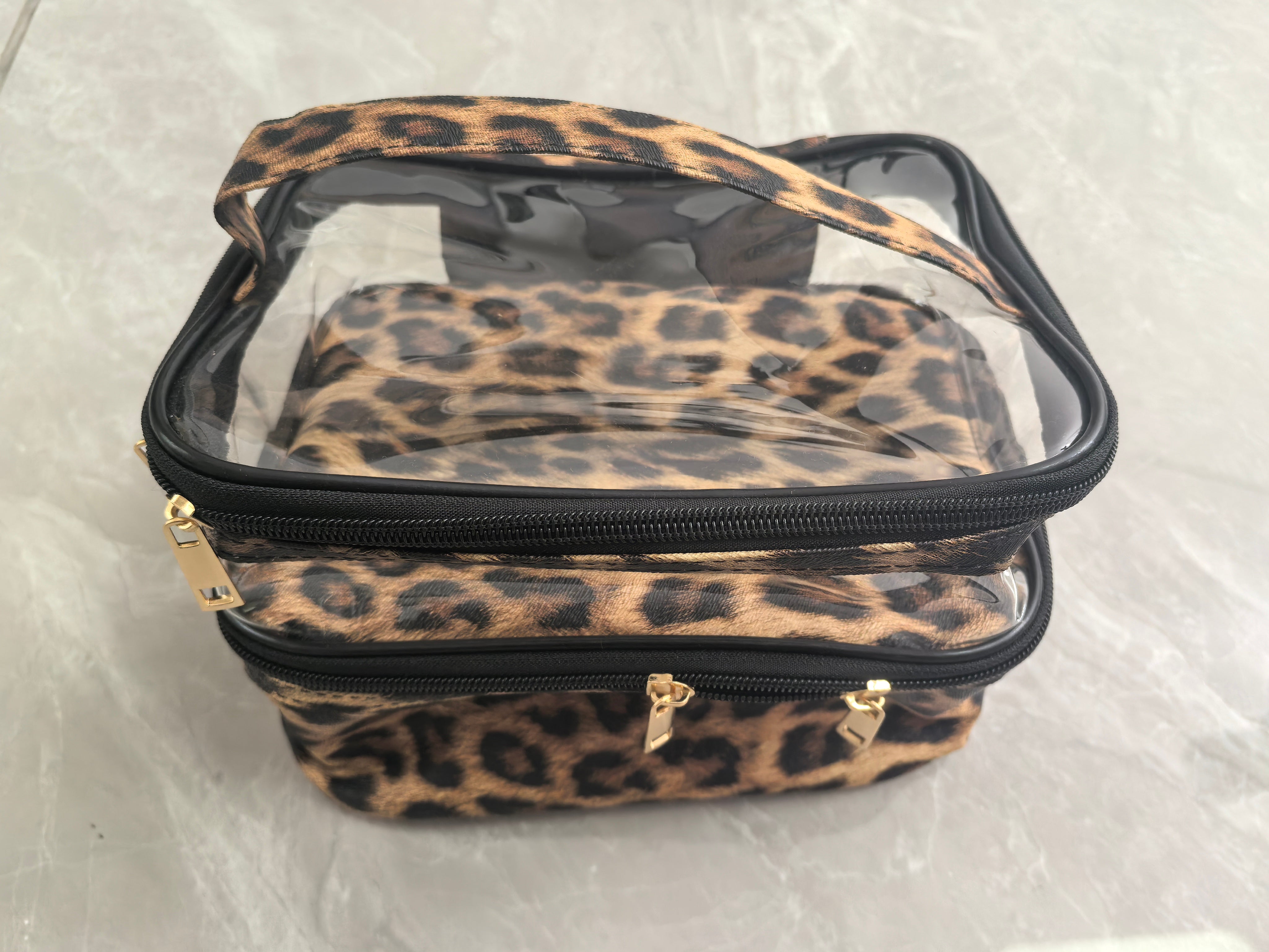 FJFANJI Cosmetic bags sold empty, Makeup Bags Portable Waterproof Travel Toiletry Bags Organizer