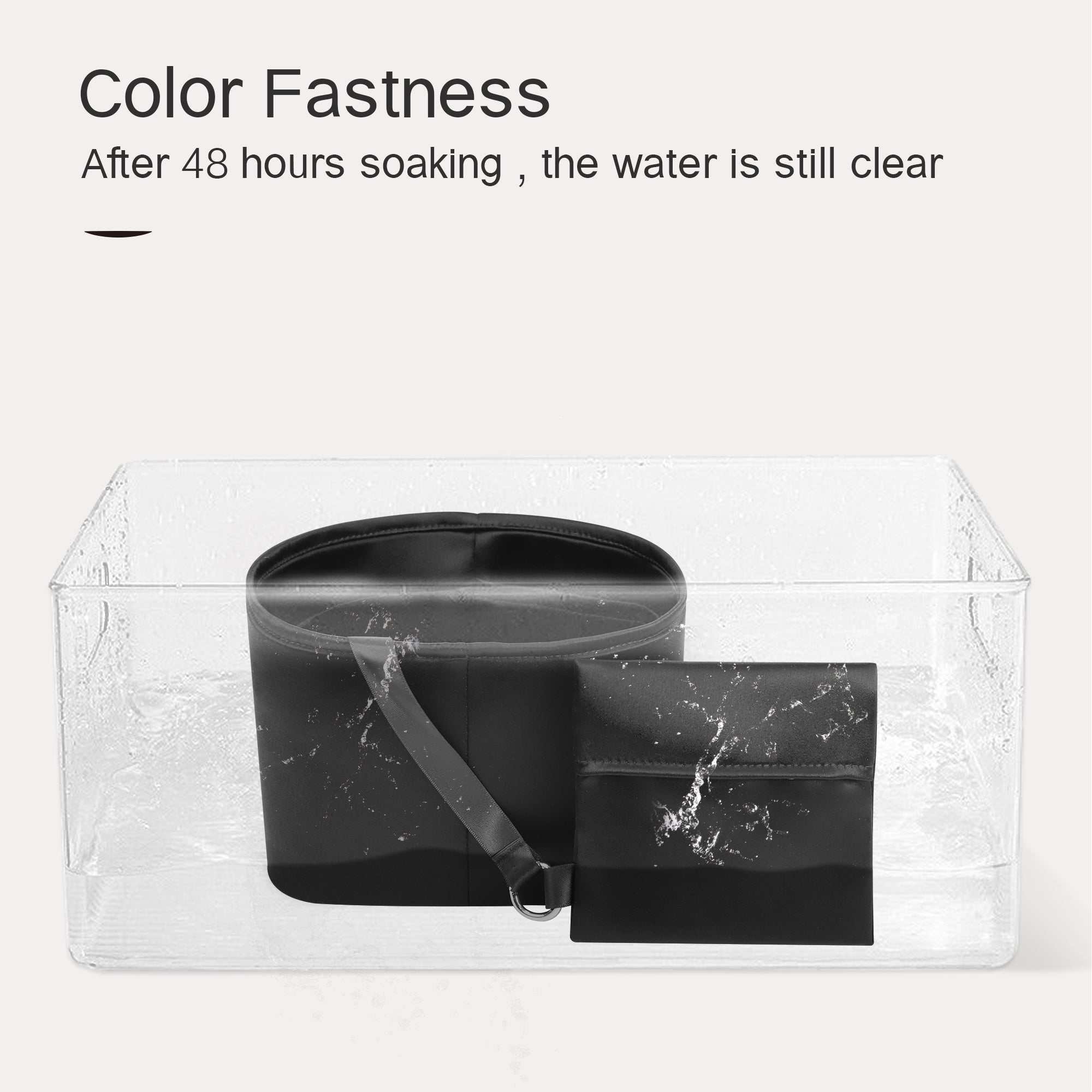 Silky Bag Insert Organizer 2 Set Fit for Picotin 18/22, Silk Liner and Storage Pouch, Fit for Hermes Picotin 18/22