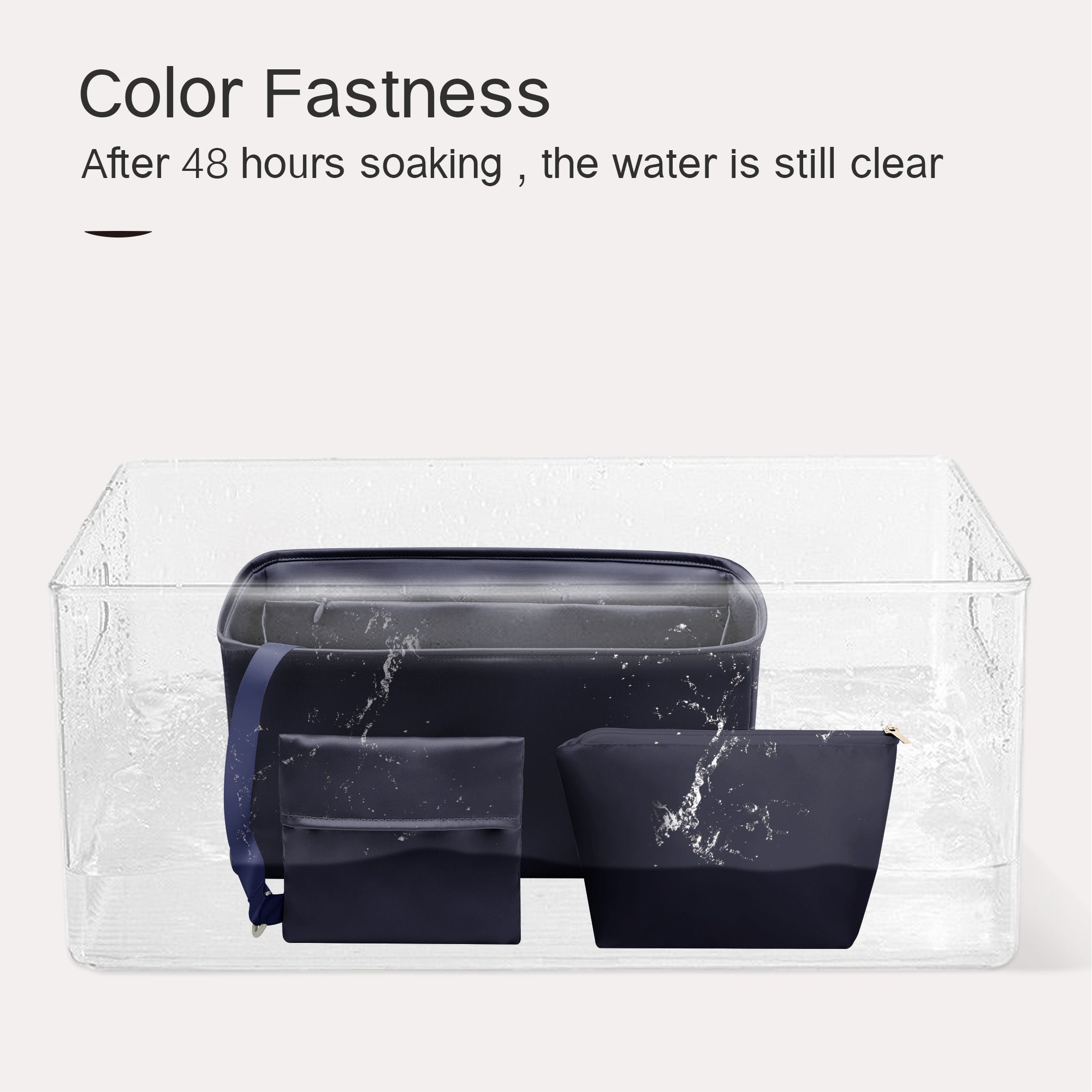 Silky Purse Insert Organizer 3 Set for Booktote Bags, Silk Touch Bag Organizer, Luxury Handbag Shaper,Lightweight