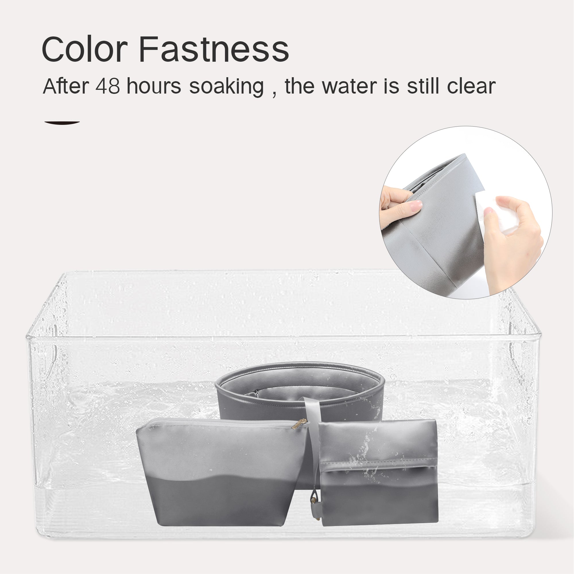 Silky Purse Insert Organizer 3 Set for Toujours Vertical Bags, Silk Touch Bag Organizer, Luxury Handbag Shaper,Lightweight and Soft Touch