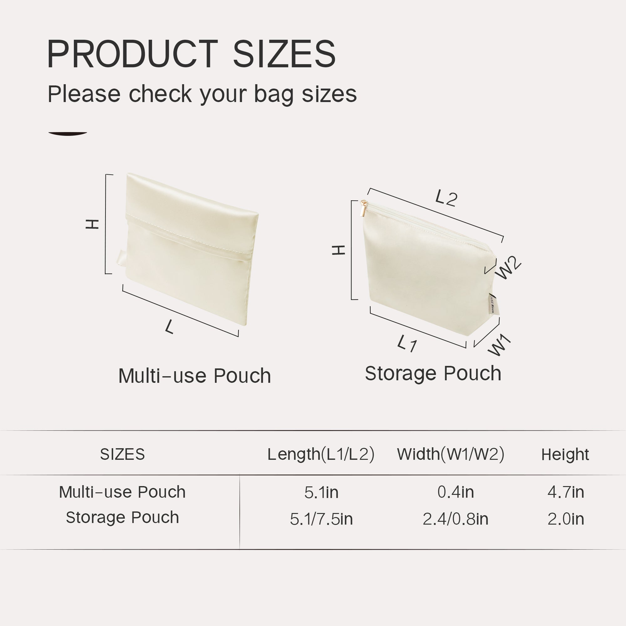 Travel Makeup Bag, silk Cosmetic Bag, Travel Toiletry Bag Organizer Cute Makeup Brushes Aesthetic Accessories Storage Bag for Women