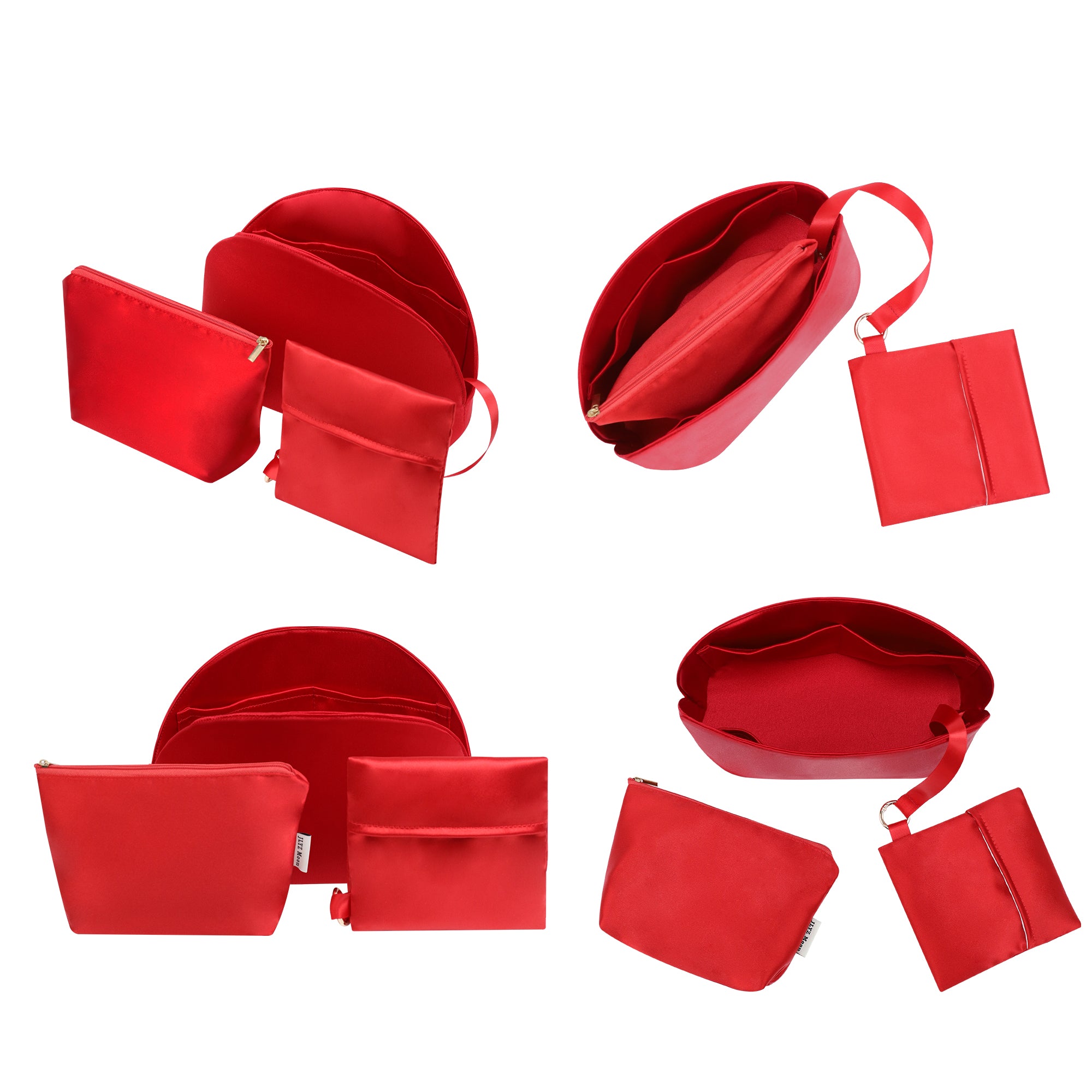 Silky Purse Insert Organizer 3 Set for Alma Bags, Silk Touch Bag Organizer, Luxury Handbag Shaper,Lightweight