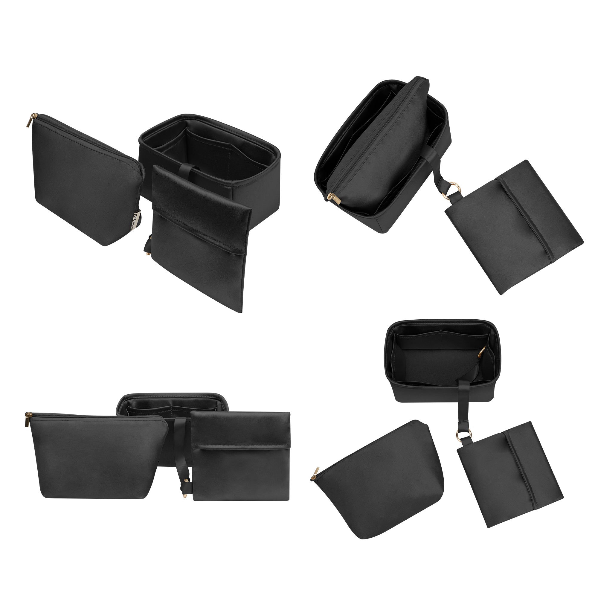 Silky Purse Insert Organizer 3 Set for Chanel Duma/ Salzburg
