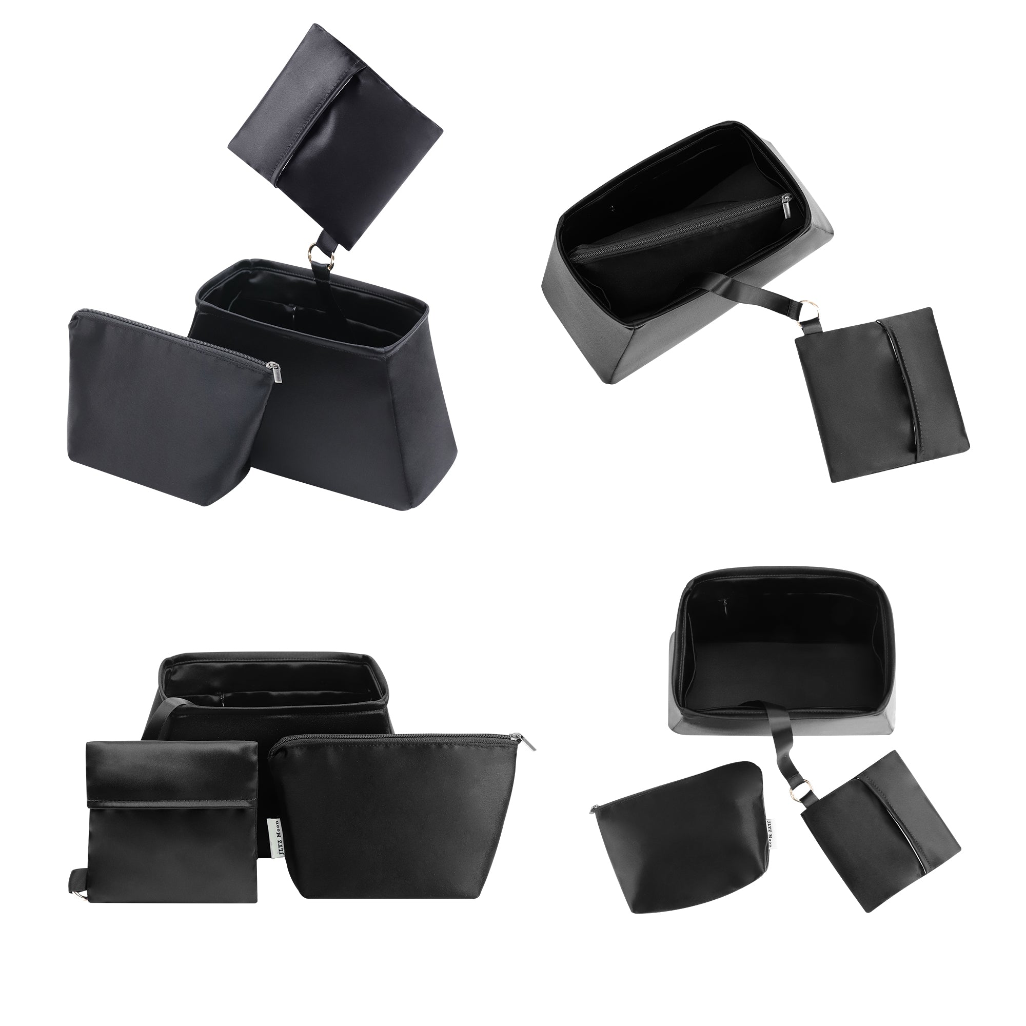 Silky Purse Insert Organizer 3 Set for Chanel 25C Hobo Bags, Silk Touch Bag Organizer, Luxury Handbag Shaper,Lightweight